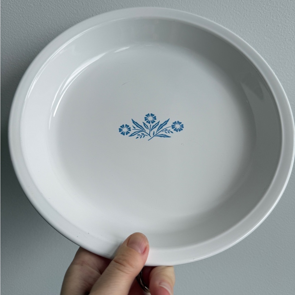 Vintage Corningware 9” pie plate